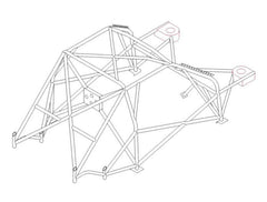 ALFA ROMEO 145 Multipoint T45 roll cage kit