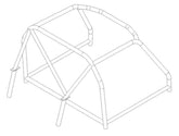 ALFA ROMEO Spyder (`63) Historic CDS roll cage kit. MS UK Compliant to Appendix K
