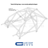 ASTON MARTIN DB4 International Historic T45 roll cage kit. FIA Certificated to Appendix K
