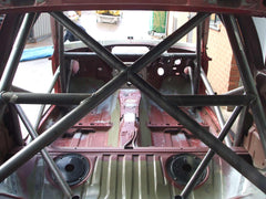 BMW E46 Compact International Multipoint T45 roll cage kit. FIA Certificated