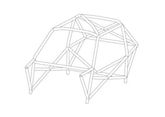 FORD Escort Mk2 International Multipoint T45 roll cage kit. FIA / MSUK Certificated