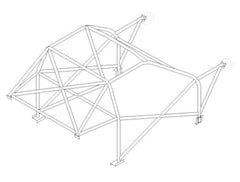 FORD Fiesta Mk1/Mk2 Multipoint CDS roll cage kit