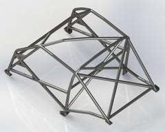 FORD Mustang Notchback T45 roll cage kit. FIA Certificated