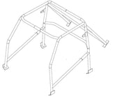 Jaula antivuelco MINI Bolt-in CDS conforme con la normativa MS del Reino Unido