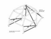 Kit de jaula antivuelco MINI Classic 2022 Historic T45 - Certificado FIA/MSUK según Apéndice K