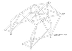NISSAN 200SX S14 Multipoint CDS roll cage kit