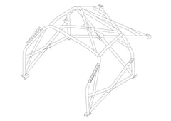 NISSAN 350Z Multipoint T45 roll cage kit