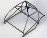 PORSCHE 911 Kit de jaula antivuelco histórica T45 con barra recta en la puerta. Cumple con el Apéndice K de MS UK.