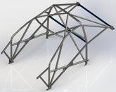 RENAULT Clio MK3 International Multipoint T45 roll cage kit. FIA/MSUK Certificated