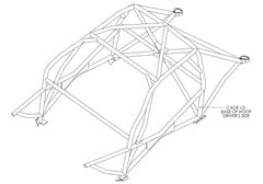 SUBARU BRZ ZD8 Gen 2 Internationaler Multipoint T45 Überrollkäfigsatz