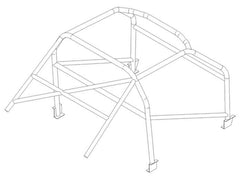 SUNBEAM Rapier Historic CDS roll cage kit. MS UK Compliant to Appendix K