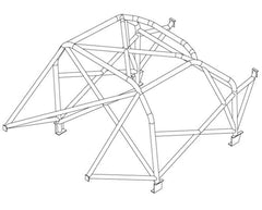 SUZUKI Swift MK1 '89-'94 Multipoint CDS roll cage kit