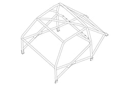 TRIUMPH Dolomite Sprint International Multipoint T45 roll cage kit. Certifié FIA