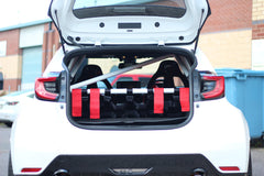 Toyota GR Yaris Bolt In Rear Half Roll Cage Kit String Theory Garage