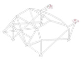 VAUXHALL Astra Mk 2/3 International Multipoint T45 roll cage kit. FIA / MSUK Certificated
