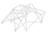 VAUXHALL Corsa C 00 International Multipoint T45 roll cage kit. FIA Certificated