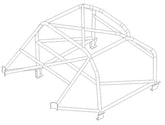 VAUXHALL Firenza Historic CDS roll cage kit. MS UK Compliant to Appendix K