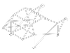 VOLKSWAGEN Corrado Multipoint T45 Überrollkäfigsatz