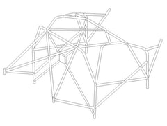 VOLKSWAGEN Golf Mk5 International Multipoint T45 Überrollkäfigsatz. FIA-zertifiziert
