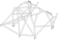 VOLKSWAGEN Golf Mk5 R32 Multipoint T45 Überrollkäfigsatz