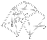 VOLKSWAGEN Polo 94-99 MK3 Tipo 6N Multipoint CDS kit de jaula antivuelco