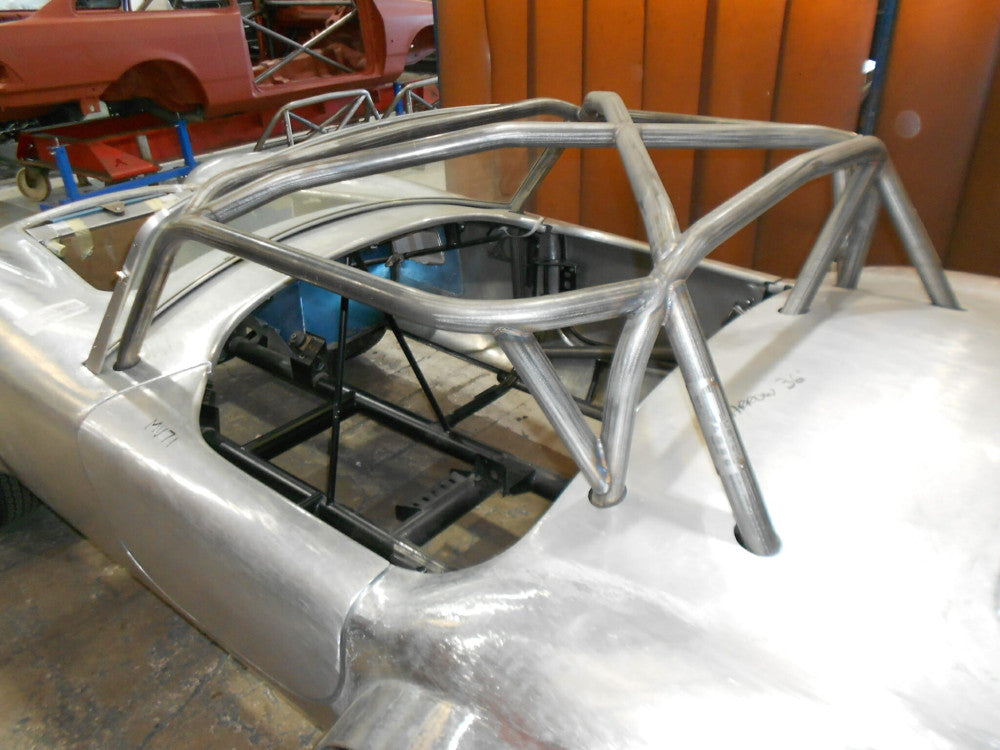 AC Cobra Historic T45 roll cage FIA Certificated