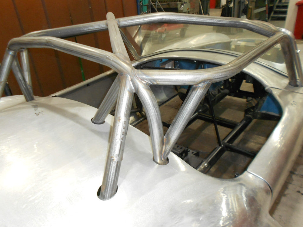 AC Cobra Historic T45 roll cage FIA Certificated