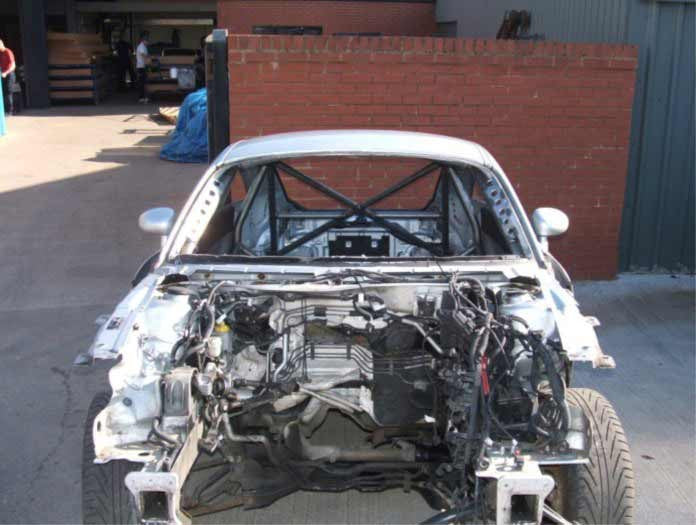 ALFA ROMEO Spyder (`63) Historic T45 roll cage kit. MS UK Compliant to Appendix K