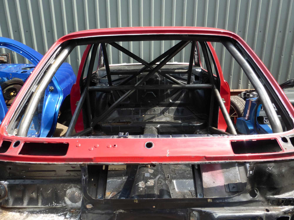 BMW E30 + M3 International Multipoint T45 roll cage kit. FIA / MSUK Certificated