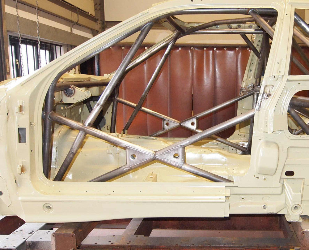 BMW E36 Compact International Multipoint T45 roll cage kit. FIA Certificated