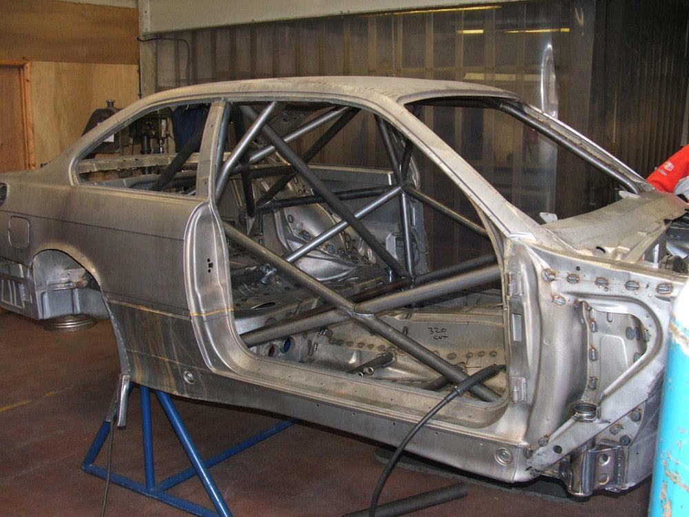 BMW E36 + M3 2dr International Multipoint T45 roll cage kit. FIA Certificated