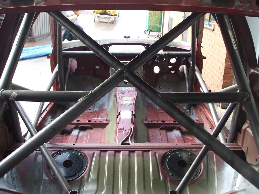 BMW E46 Compact International Multipoint T45 roll cage kit. FIA Certificated