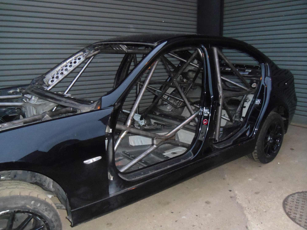 BMW E90 International Multipoint T45 roll cage kit. FIA Certificated