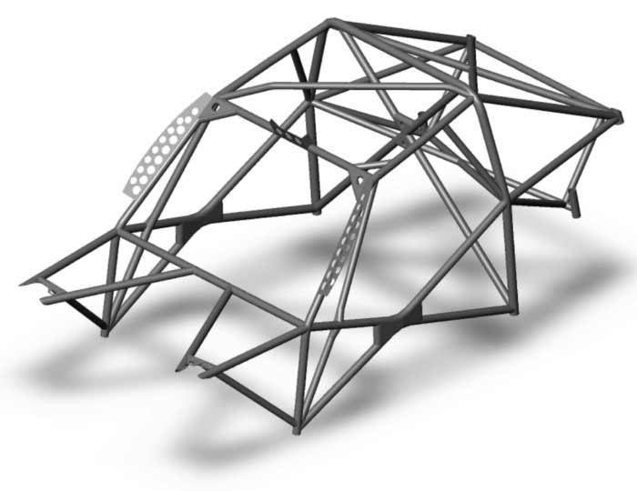 BMW E90 International Multipoint T45 roll cage kit. FIA Certificated