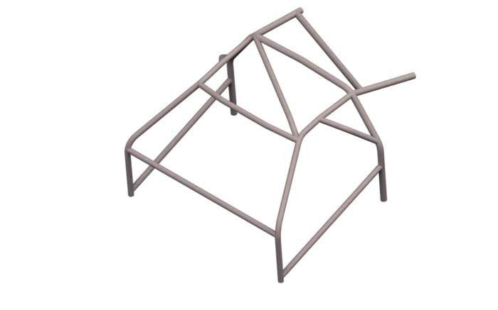 BMW M1 Historic T45 roll cage kit. MS UK Compliant to Appendix K