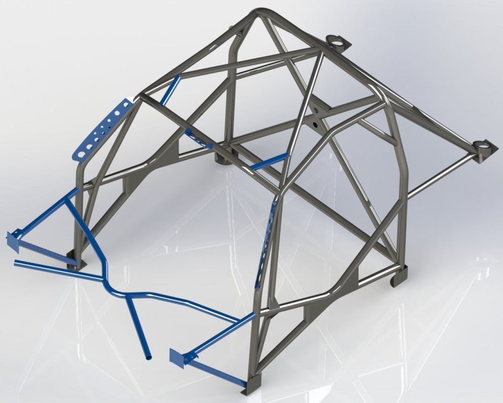 Auto Power R56 Cage BMW Mini 2nd gen 2007 on R56 Multipoint T45 roll cage kit FIA Certific ...