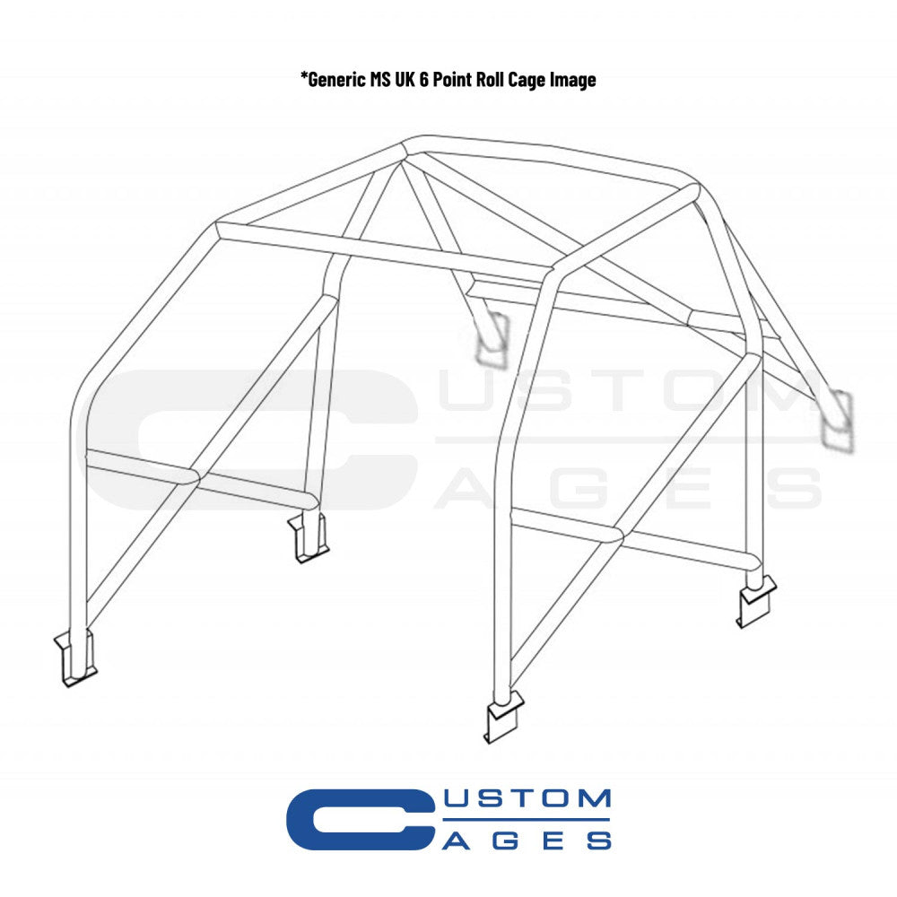 DAIHATSU Charade / Avomzato Bolt-in T45 roll cage kit. MS UK Compliant
