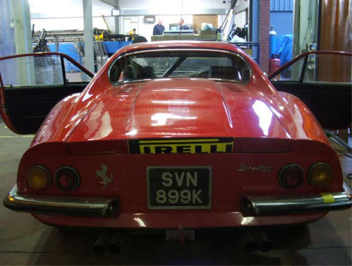 FERRARI 246 Dino Historic T45 roll cage kit. MS UK Compliant to Appendix K