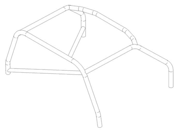 FERRARI 250 LM Historic T45 roll cage kit. MS UK Compliant to Appendix K