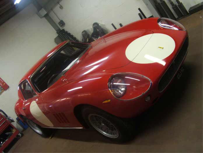 FERRARI 275 GTB Historic T45 roll cage kit. MS UK Compliant to Appendix K