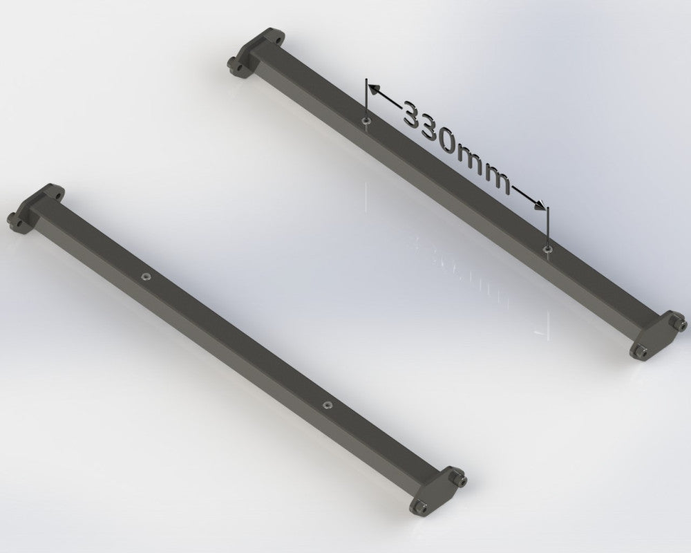 FIA & MSUK Seat Rail Kit 25CrM04 - XS