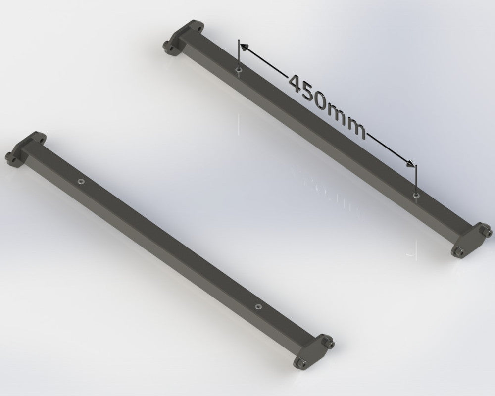 Kit rail de siège FIA & MSUK 25CrM04 XL