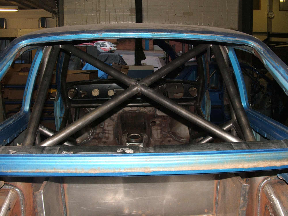 FORD Escort Mk2 International Multipoint T45 roll cage kit. FIA / MSUK Certificated