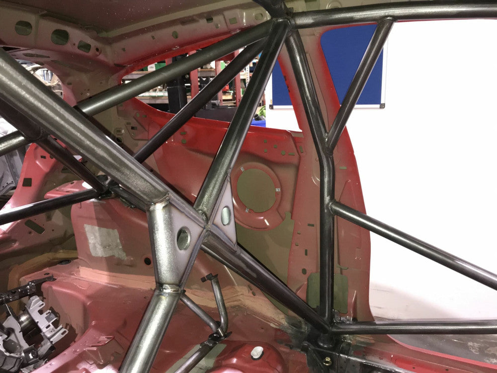 FORD Fiesta MK7 International Multipoint T45 roll cage kit. FIA / MSUK Certificated