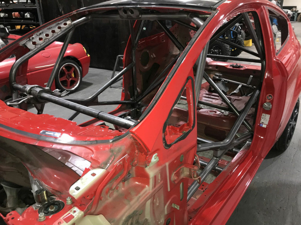 FORD Fiesta MK7 International Multipoint T45 roll cage kit. FIA / MSUK Certificated