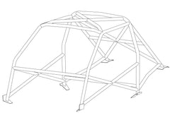 HILLMAN Avenger Multipoint T45 roll cage kit