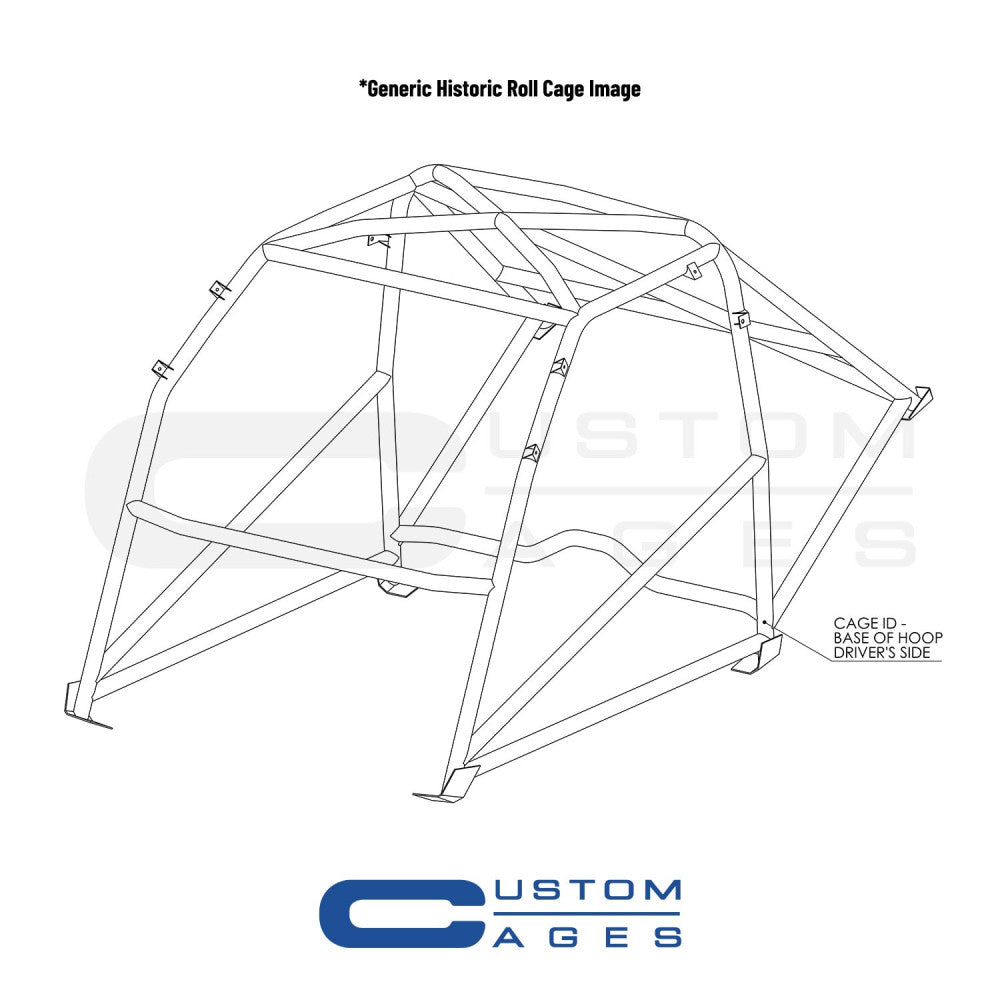 HILLMAN Imp Historic CDS roll cage kit. MS UK conforme à l'annexe K
