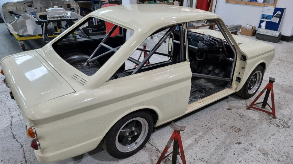 HILLMAN Stiletto Imp Historic T45 roll cage kit. MS UK Compliant to Appendix K