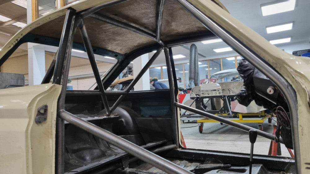 HILLMAN Stiletto Imp Historic T45 roll cage kit. MS UK Compliant to Appendix K