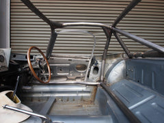 JAGUAR E-Type Historic T45 roll cage. FIA/MSUK certificated to Appendix K